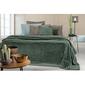 Σετ 2τμχ Κουβέρτα Smoothie Pesto 220x240 guy Laroche  100% Pol. - Microfiber