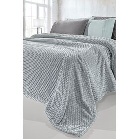 Σετ 2τμχ Κουβέρτα Smoothie Silver 220x240 guy Laroche  100% Pol. - Microfiber