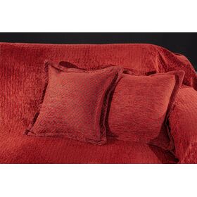 Διακοσμητική Μαξιλαροθήκη Pouat Bordeaux 45x45 guy Laroche  50% Cotton -50% Chenille