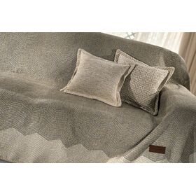 Μαξιλαροθήκη Διακοσμητική Vento Natural 45x45 guy Laroche  50% Cotton -50% Chenille