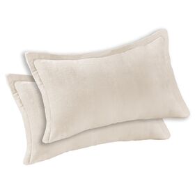 Μαξιλαράκια Διακοσμητικά Mondo Ivory 50x70 guy Laroche  100% Flannel