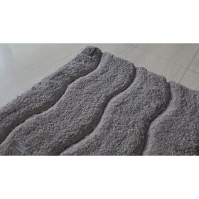 Πατάκι Μπάνιου Fancy Titanium 55x85 guy Laroche Titanium 100% Cotton