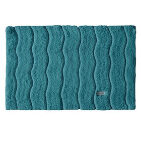Πατάκι Μπάνιου Fancy Petrol 55x85 guy Laroche Petrol 100% Cotton