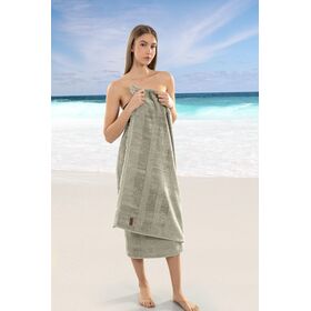 Πετσέτα Θαλάσσης Lagoon Khaki 90x180 guy Laroche  650gsm, 100% Microcell Cotton