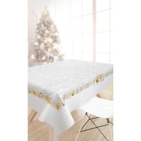 Χριστουγεννιάτικο Τραπεζομάντηλο 2038 145x145 Saint Clair  100% Polyester