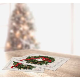 Σουπλά Χριστουγεννιάτικο 3015 Laser cut 45x33 Saint Clair  100% Polyester