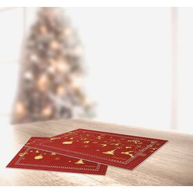 Σουπλά Χριστουγεννιάτικο 3018 Laser cut 45x33 Saint Clair  100% Polyester
