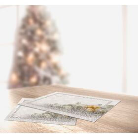 Σουπλά Χριστουγεννιάτικο 3035 Laser cut 45x33 Saint Clair  100% Polyester