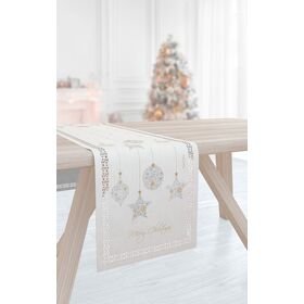 Χριστουγεννιάτικη Τραβέρσα 2011 Laser cut 40x160 Saint Clair  100% Polyester