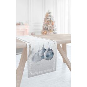 Χριστουγεννιάτικη Τραβέρσα 2014 Laser cut 40x160 Saint Clair  100% Polyester