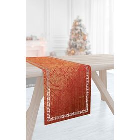 Χριστουγεννιάτικη Τραβέρσα 2015 Laser cut 40x160 Saint Clair  100% Polyester