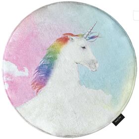 Στρογγυλό Χαλί Softy Ceros 100cm Saint Clair  Memory Foam