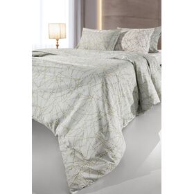Σετ 3τμχ. Σεντόνια Emilia Aqua 165x265 guy Laroche Turquoise 100% Cotton Percale