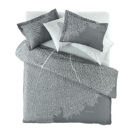 Πάπλωμα Diaz Aqua Grey 220x240 Suede guy Laroche Grey 100% Microsuede