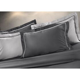 Σετ 3τμχ Παπλωματοθήκη Blend Anthracite 260x260 guy Laroche  Cotton Satin