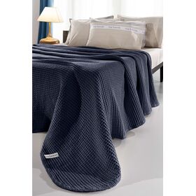 Κουβέρτα Eternity Marine 160x240 guy Laroche  100% Cotton Stonewashed