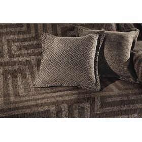 Διακοσμητική Μαξιλαροθήκη Aberon/ Victior Wenge 45x45 guy Laroche Brown 65% Chenille / 25% Cotton -15% Polyester