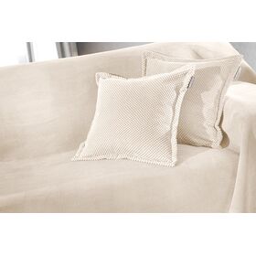Διακοσμητικό Μαξιλάρι Rubicon Sand 45x45 (Χωρίς Γέμιση) guy Laroche  100% Fine Microfiber
