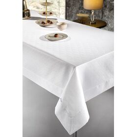 Τραπεζομάντηλο Motion White 160x320 guy Laroche  100% Polyester Jacquard