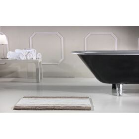 Πατάκι Μπάνιου Isolda Choco 55x90 guy Laroche Choco 100% Cotton
