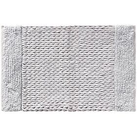 Πατάκι Μπάνιου Capitol Silver 55x85 guy Laroche Silver 100% Βαμβάκι
