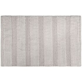 Πατάκι Μπάνιου Rocco Silver 70x120 guy Laroche Silver 100% Βαμβάκι