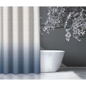 Κουρτίνα Μπάνιου Mykonos Light Blue 180x185 guy Laroche  100% Polyester, Water Repellant