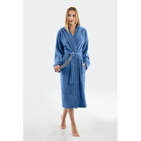 Μπουρνούζι Casual Blue Medium guy Laroche  100% Cotton