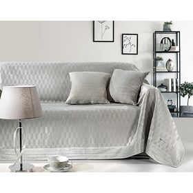 Ριχτάρι Πολυθρόνας Motion Silver 170x150 guy Laroche Silver 100% Μικροΐνες / Καστόρι (Σουέντ)