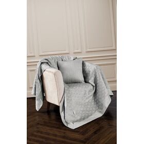 Ριχτάρι Πολυθρόνας Meribell Silver 170x150 guy Laroche Silver 100% Microsuede