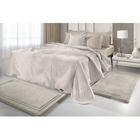 Σετ 3τμχ Χαλί Softy Mink guy Laroche  100% Pol. With Memory Foam