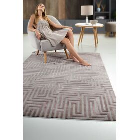 Χαλί Mirage Opal 160x230 guy Laroche Lilac 50 %Πολυπροπυλένιο / 50% Πολυεστερικό