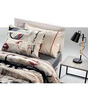 Σετ Σεντόνια 160x250 Lipstick 3τμχ. Saint Clair Mixed 100% Cotton