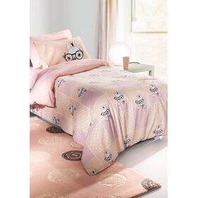 Σετ Σεντόνια 3τμχ. Rosie Pinky 160x260 Saint Clair  100% Cotton