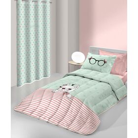 Παιδικό Πάπλωμα Rosie Mint 160x220 Saint Clair  100% Μικροφίμπρα