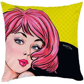 Διακοσμητική Μαξιλαροθήκη Sweety 45x45 Saint Clair Mixed 100% Polyester