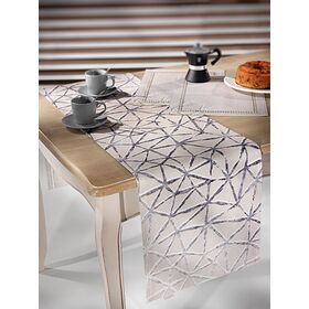 Σουπλά 3004 Beige Laser cut 45x33 Saint Clair  100% Πολυεστέρας