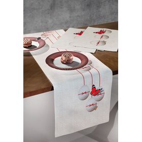 Πασχαλινή Τραβέρσα 01 40x160 Saint Clair  100% Polyester