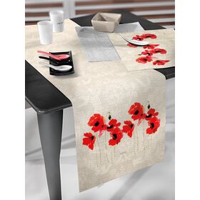 Τραβέρσα 11 red 40x160 Saint Clair  100% Polyester