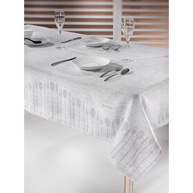 Τραπεζομάντηλο 1007 Silver 145x180 Saint Clair  100% Πολυεστέρας