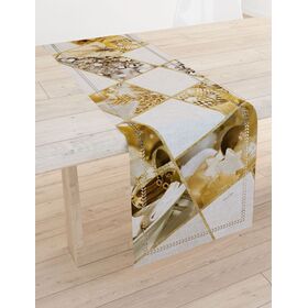 Χριστουγεννιάτικη Τραβέρσα Saint Clair 2018 40x160 Saint Clair  100% Polyester
