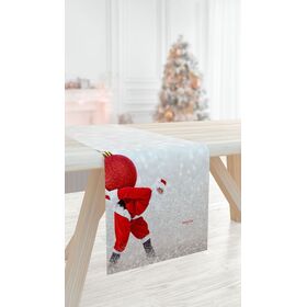 Χριστουγεννιάτικη Τραβέρσα Saint Clair 2022 40x160 Saint Clair  100% Polyester