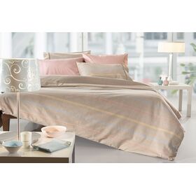Σετ 3τμχ. Σεντόνια Trinity Flannel 170x265 guy Laroche English Rose 100% Cotton -Flannel