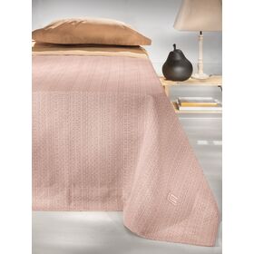 Κουβέρτα Pietra Pink 240x250 guy Laroche  100% Βαμβακι