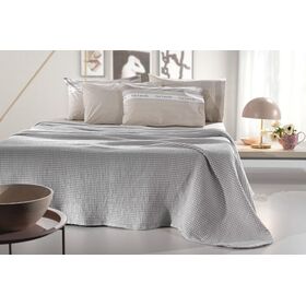 Κουβέρτα Eternity Silver 160x240 guy Laroche  100% Cotton Stonewashed