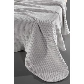 Κουβέρτα Eternity Silver 230x240 guy Laroche  100% Cotton Stonewashed