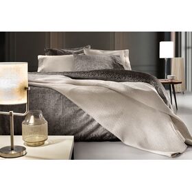 Κάλυμμα Κρεβατιού Portait Linen 160x260 guy Laroche Linen 60% Βαμβάκι 40% Πολυέστερ Ζακάρ