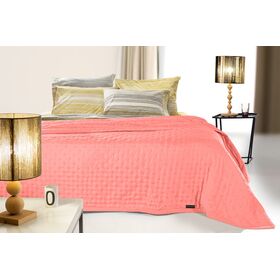 Σετ 2τμχ. Κουβερλί Public Coral 220x240 guy Laroche Coral 100% Fine Microfiber