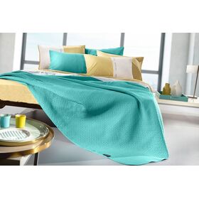 Σετ 2τμχ Κουβερλί Riva Petrol 160x240 guy Laroche  100% Fine Microfiber