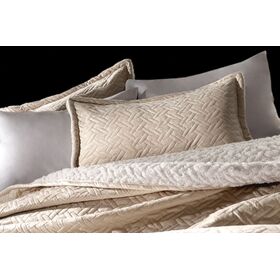 Μαξιλαροθηκες Oxford Ristretto oro 52x72 (Ζεύγος) guy Laroche Sand 100% Μικροΐνες